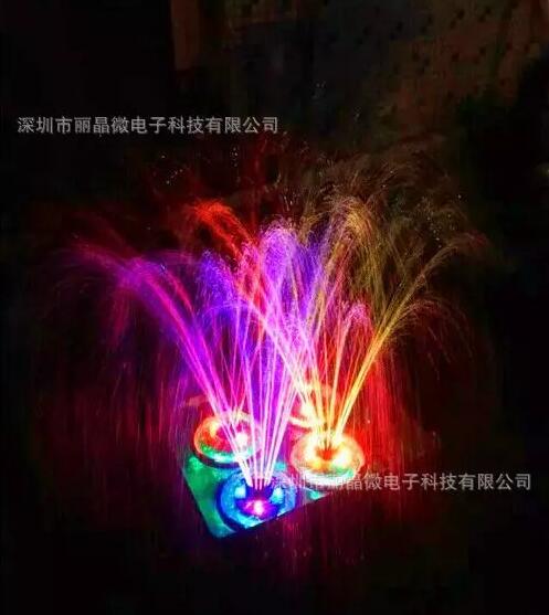 24小時循環定時七彩閃燈IC芯片